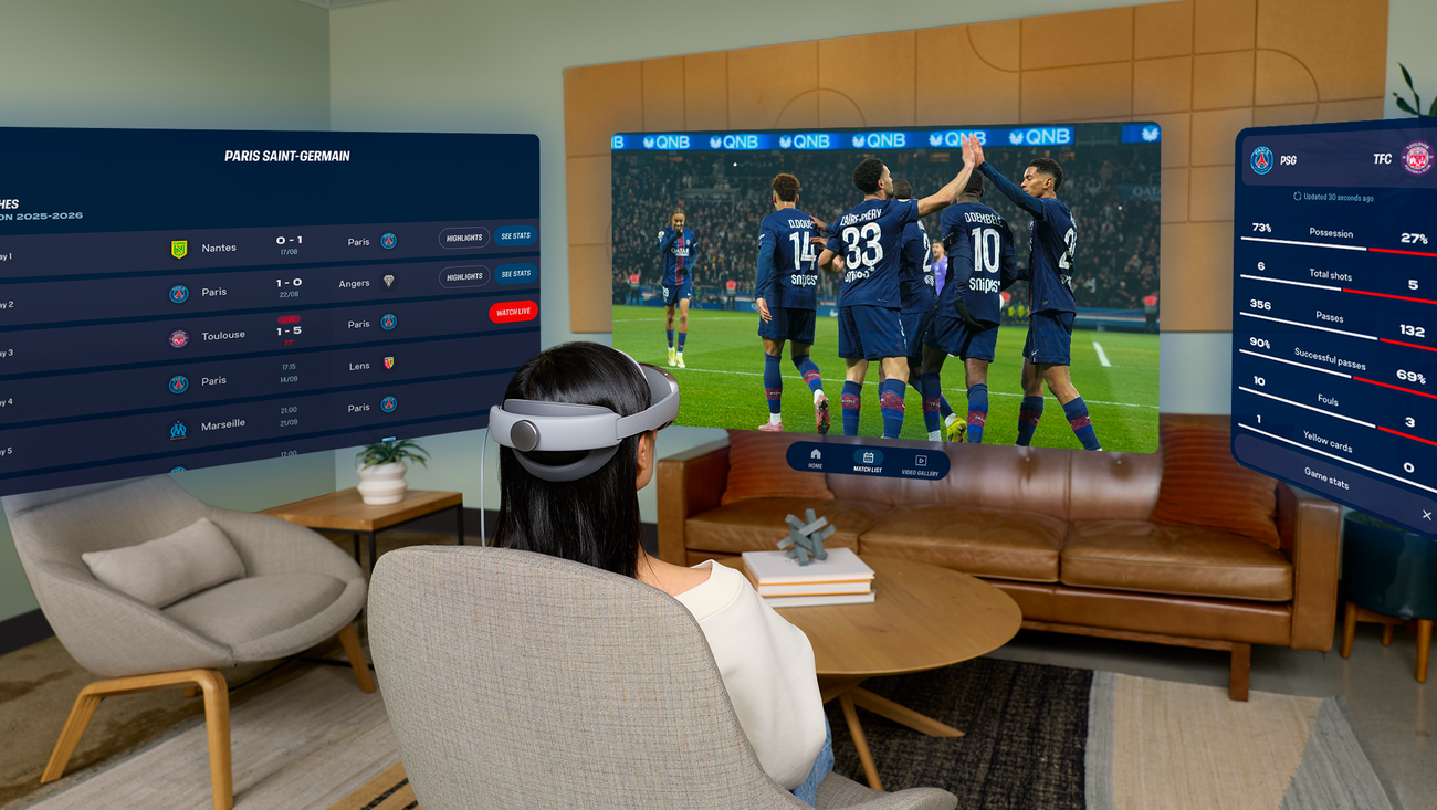 Official Android XR promotional image showing a person using a Galaxy XR headset